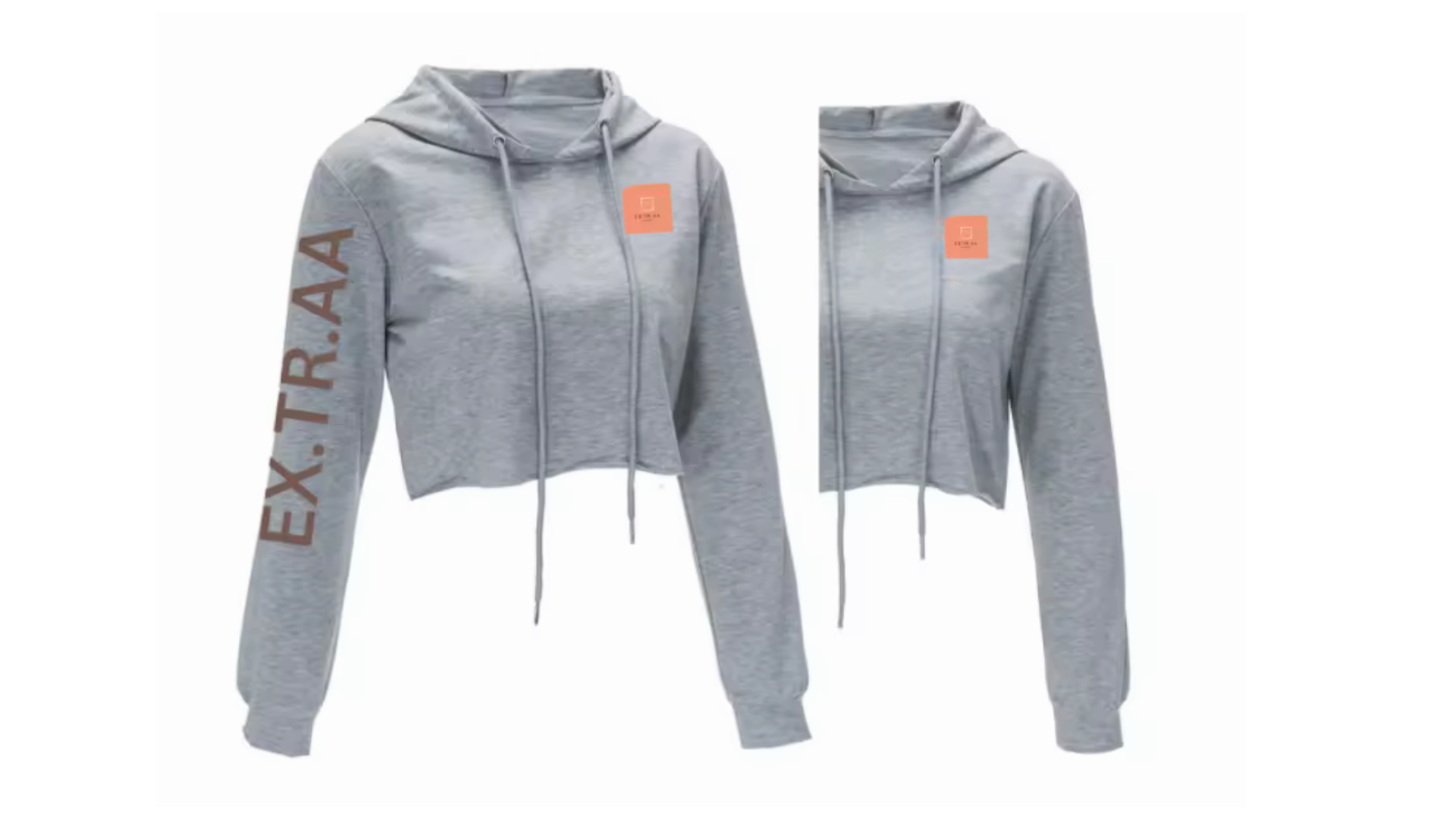 Light-weight Cropped Hoodie