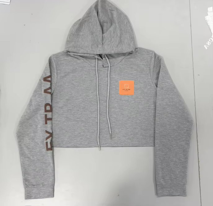 Light-weight Cropped Hoodie